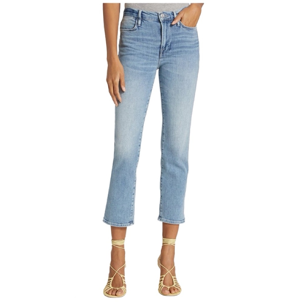 Frame Le High Straight in Galeston 26